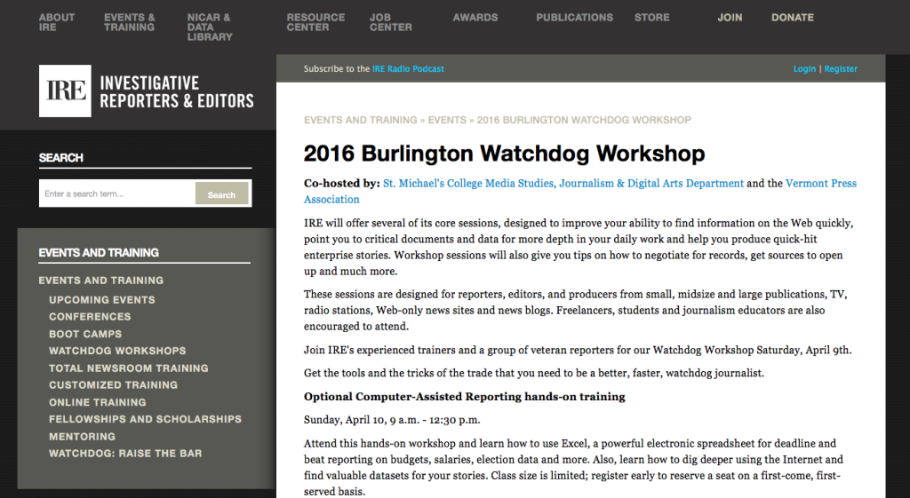 WatchDogWorkshop2016